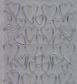 Zier-Sticker-Bogen-1663s-Herzen-silber