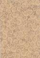 Reddy-Cards-DeLuxe-303581-Dekokarton-mit Golddruck-Ornamente-beige