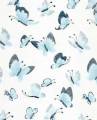 HobbyFun-CREApop-Deko-Stoff-Schmetterling-t&uuml;rkis metallic -628