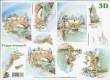 3D Etappen-Bogen-4169321-Dorf am Fluss