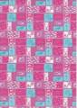 Marpa Jansen-Transparentpapier Nobless-8896-60-Patchwork-Christliche Motive-pink