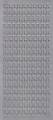 Zier-Sticker-Bogen-5556s-Buchstaben- nur L -silber