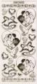 Zier-Sticker-Bogen-6422trg-Hochzeitspaare-Glocken-Ringe