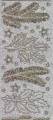 Micro-Glittersticker-7084gsg-Tannenzweige-silber-gold