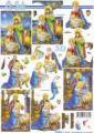 3D Etappen-Bogen-777514-Heilige Familie im Stall