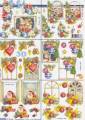3D Etappen-Bogen-8215570-weihnachtliche Fenster kleine Motive