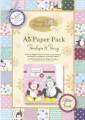 Motiv-Kartenpapier/Karton-Penelope & Percy-ca.160g-25 Blatt-A5