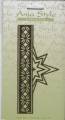 Embossing-Schablone-Rand mit Stern-Anja Style-FE09