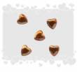 Glitzersteine-Schmuckstein-GH 06-Herz-8x7mm-orange