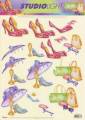 3D Etappen-Bogen-STSL 0963-Schuhe-Hut-Taschen