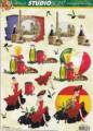 3D Etappen-Bogen-STSL 1101-Urlaub - Reisen -Frankreich-Italien-Spanien 