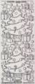 Micro-Glittersticker-3D Sticker-Bogen-Tannenbaum-transparent/silber-W-7066Gtrs