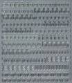 Zier-Sticker-Bogen-0287s-Alphabet-abc-Gothic-silber
