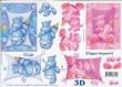 3D Etappen-Bogen-4169307- Baby-Nilpferde-blau/rosa