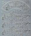 Zier-Sticker-Bogen-Weihnachtsmotive-silber-W 7090s