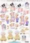 3D Etappen-Bogen-Morehead 213- M�dchen mit Katze-frisch gebacken
