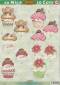 MOREHEAD-3D Stanzbogen-Nr.901-so Nice-so Easy- Cup Cake - Weihnachten