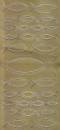 Zier-Sticker-Bogen-1437g-Christliche Motive-Fische-gold