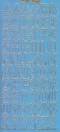 Zier-Sticker-Bogen-1569hblg-gro�e Buchstaben-ABC-hellblau-gold