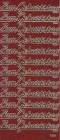 Micro-Glittersticker-2485grg-Zum Geburtstag-rot / gold