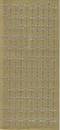 Zier-Sticker-Bogen-2570g-Christliche Motive-Kreuze-gold