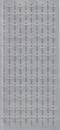 Zier-Sticker-Bogen-2570s-Christliche Motive-Kreuze-silber