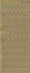 Zier-Sticker-Bogen-2581g-groe Zahlen- nur 5 -gold