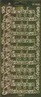 Zier-Sticker-Bogen-3036spfg-Spiegelfolie-Herzlichen Gl�ckwunsch-gold