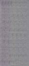 Zier-Sticker-Bogen-7044s-gro�e Zahlen-silber