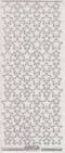 Micro-Glittersticker-7078gtrs-Sterne-transparent-silber