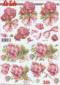 3D Etappen-Bogen-8215694-Valentin-Geburtstag- Rosen pink -mit Schleife