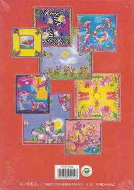 Seidenmalerei-Vorlagenmappe-Tierische Muster-Martina Walz-8 Motive-94422 - Bild vergrern 