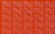 Zier-Sticker-Bogen-0975r-190 kleine Ecken -rot