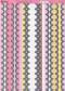 Kanban Stanzbogen-Bordren-Scalloped Borders Pink-DBPCT020