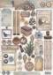 3D Stanzbogen -EASY487 - Winter Memories - Labels - Bilder - Tags - Uhr