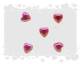 Glitzersteine-Schmuckstein-GH 02-Herz-8x7mm-rosa