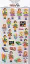 CREApop-Softy-Sticker-Bogen-HobbyFun-HF228-Schule M�dchen