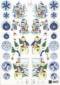 3D Etappen-Bogen-IT 507-Marianne Design-Schneemann-gespiegelte Motive