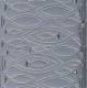Zier-Sticker-Bogen-1399s-Christiliche Motive-Fische-silber