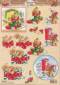 3D-Bogen- Popcorn the Bear - Weihnachten - PTB 1148 - Weihnachtspost / vorm Kamin