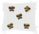 Glitzersteine-Schmuckstein-SCH 10-Schmetterling-9mm-bernstein