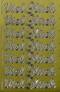 Zier-Sticker-Bogen-3020g-Viel Gl�ck-gold