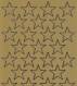 Spiegelsticker-Bogen-W 0297spg-Sterne -gold