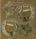 Zier-Sticker-Bogen-Weihnachtsmotive-Schneemann-gold-W-MD7042g