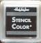 Mini-Stempelkissen-Stencil Color & Color Dip - 11 schwarz