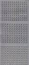 Zier-Sticker-Bogen-Buchstaben-nur M, N und O -silber-2241s