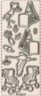 Micro-Glittersticker-0364Gtrg-Bogen-Babymotive 1 -transparent/gold