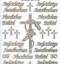 Zier-Sticker-Bogen-Aufrichtige Anteilnahme-Herzliches Beileid-weiß/gold-3773wg