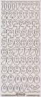 Micro-Glittersticker-Zahlen-transparent/gold-7014gtrg