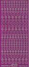 Micro-Glittersticker-7048gpis-Blumen-pink/silber